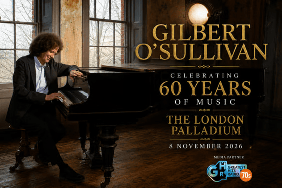 Gilbert O’Sullivan Celebrating 60 Years of Music